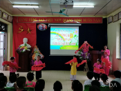 Lễ tổng kết năm học: 2019-2020 của các bé trường mầm non Họa Mi,  thành phố Điện Biên Phủ