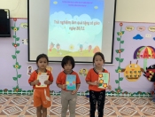Lớp mẫu giáo ghép 4-6 tuổi Trung tâm, trường mầm non Họa Mi tổ chức hoạt động trải nghiệm chào mừng: “Lễ kỷ niệm 40 năm ngày Nhà giáo Việt Nam” (20/11/1982-20/11/2022).