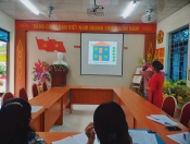 Trường mầm non Hoạ Mi tổ chức hội thi: "Giáo viên dạy giỏi cấp trường năm học 2023-2024"