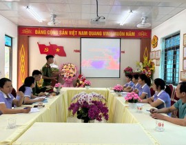 TRƯỜNG MẦM NON HỌA MI TỔ CHỨC HỌC TẬP & THỰC TẬP PHƯƠNG ÁN PHÒNG CHÁY, CHỮA CHÁY – CỨU NẠN, CỨU HỘ